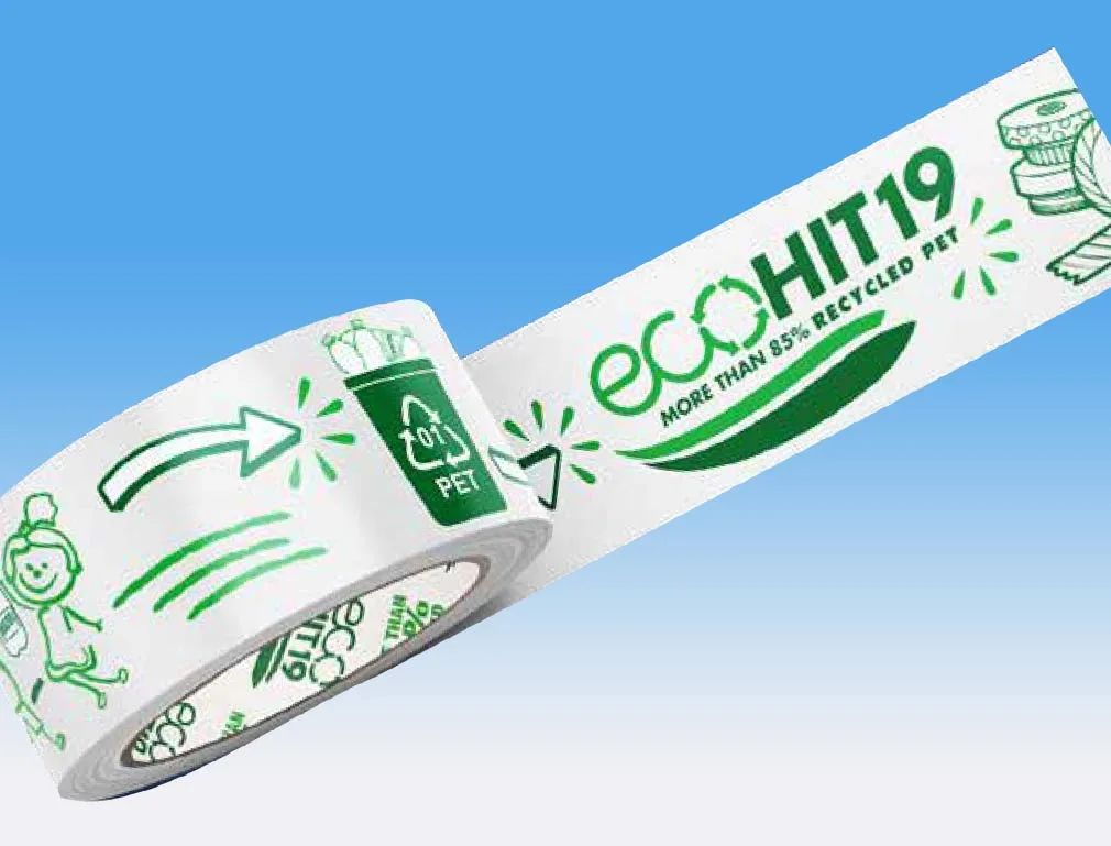 Nastro adesivo Ecohit in plastica riciclata